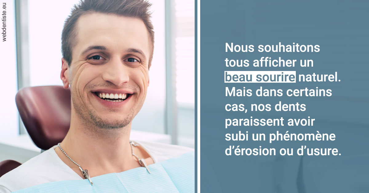https://dr-luc-sebaoun-stephane.chirurgiens-dentistes.fr/Érosion et usure dentaire